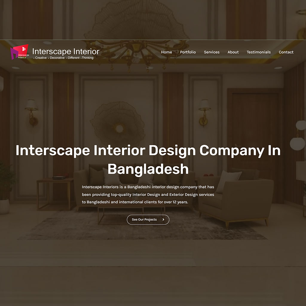 portfolio-for-interscape-interior-by-wordpress-website-designer